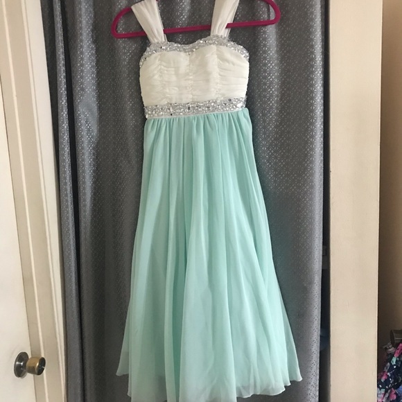 Other - Girls long dress so pretty w/3 layers of fabric!!